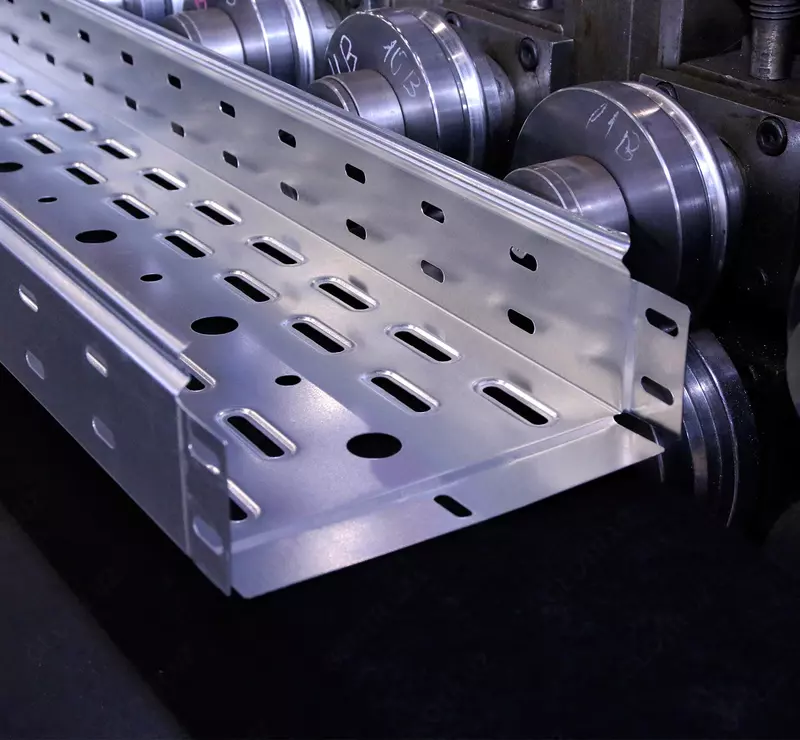 ЛОТОК ПЕРФОРИРОВАНЫЙ 0 7 80Х150Х3000.