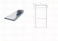  крышка для лотка 0 7 300х3000 - 