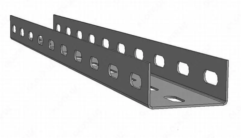 профиль перфорированый П образный 2 0 40х40х400