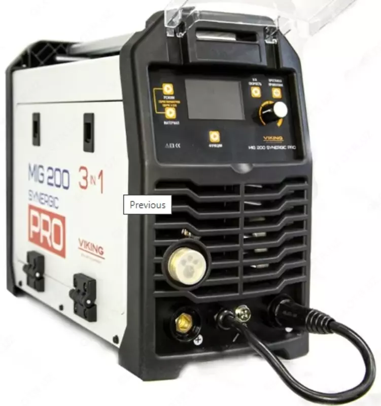  Многофункциональный сварочный полуавтомат VIKING MIG-200 SYNERGIC - 