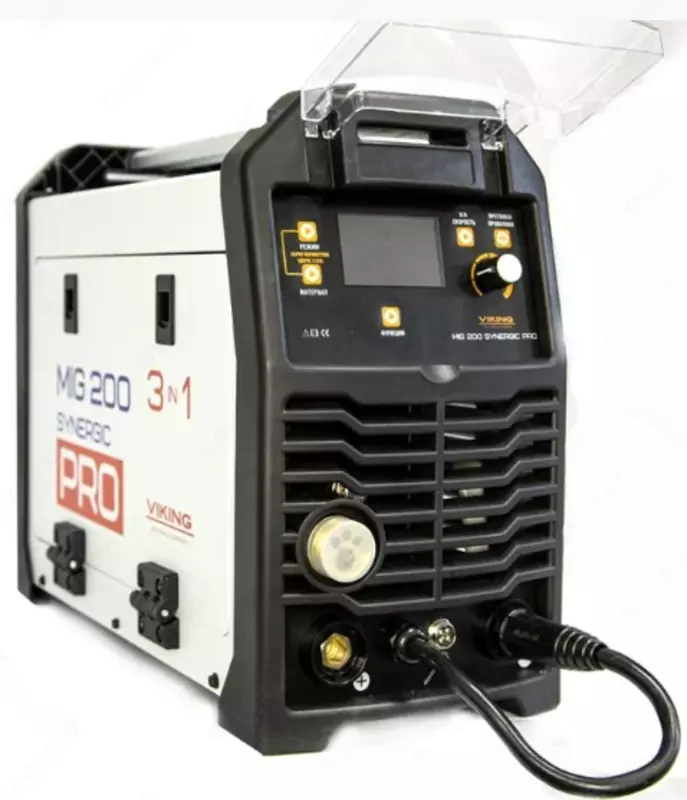 Многофункциональный сварочный полуавтомат VIKING MIG-200 SYNERGIC PRO.
