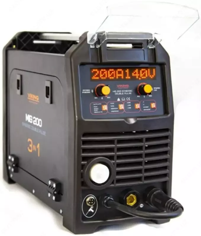 Многофункциональный сварочный полуавтомат VIKING MIG 200 DOUBLE PULSE SYNERGIC.