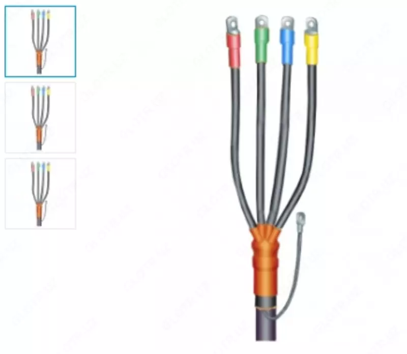 Муфта с броней 4ПКВТпН-Б-1-35...50