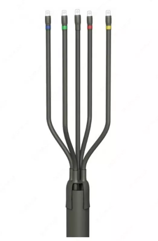  Кабельная Муфта 5 ПКВ(Н)Тп-1 (70-120) с наконечниками (пластик без брони) - 