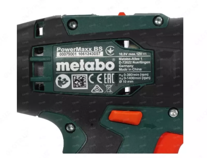  ДРЕЛЬ-ШУРУПОВЕРТ METABO POWERMAXX BS BASIC 12V 600080500 - 