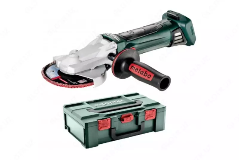 АККУМУЛЯТОРНАЯ УГЛОВАЯ ШЛИФМАШИНА С ПЛОСКИМ КОРПУСОМ РЕДУКТОРА МЕТОВО WF 18 LTX 125 QUICK 601306660