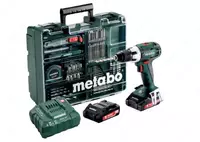 АККУМУЛЯТОРНАЯ ДРЕЛЬ-ШУРУПОВЕРТ METABO BS 18 LT SET 602102600