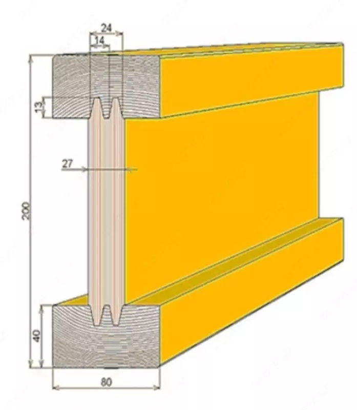 Балки двутавровые опалубочные - {0} so'mdan