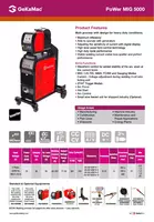  Сварочный инвертор GekaMac Power MIG 5000 - 