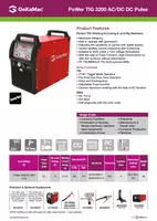  Аргонодуговой сварочный аппарат POWER PLUS TIG 3200 AC/DC PULSE - 