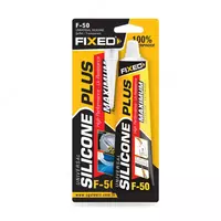  Универсальный Силиконовый герметик Fixed F50B (белый) в тюбе 50 гр - 