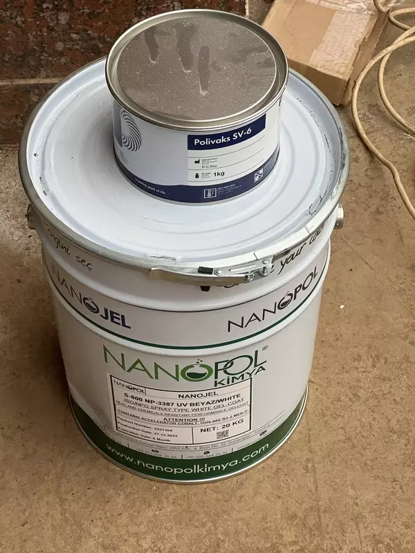  NANOJEL 800 Гелькоут премиум класса на основе ISO/NPG смолы  модифицированный акрилом 20 кг - 