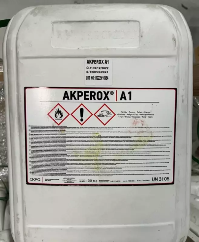 AKPEROX A1 ОТВЕРДИТЕЛЬ ДЛЯ ПОЛИЭФИРНОЙ СМОЛЫ (БУТАНОК АНАЛОГ) 30 кг