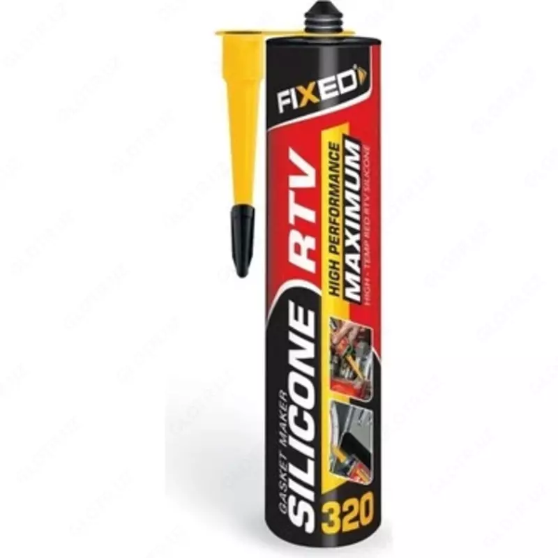RTV Высокотемпературный силиконовый герметик Fixed F320R (красный) 320 гр