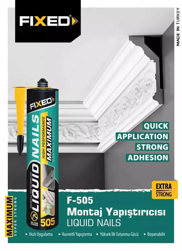 ЖИДКИЕ ГВОЗДИ Fixed F505 (клей) 505 гр