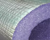  Изоляционное ламинированное полотно из вспененного полиэтилена ПЛ10 толщина 10мм - 