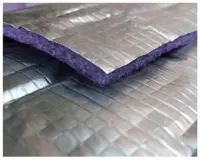  Изоляционное фольгированное полотно из вспененного полиэтилена ПФ20 толщина 20мм - 