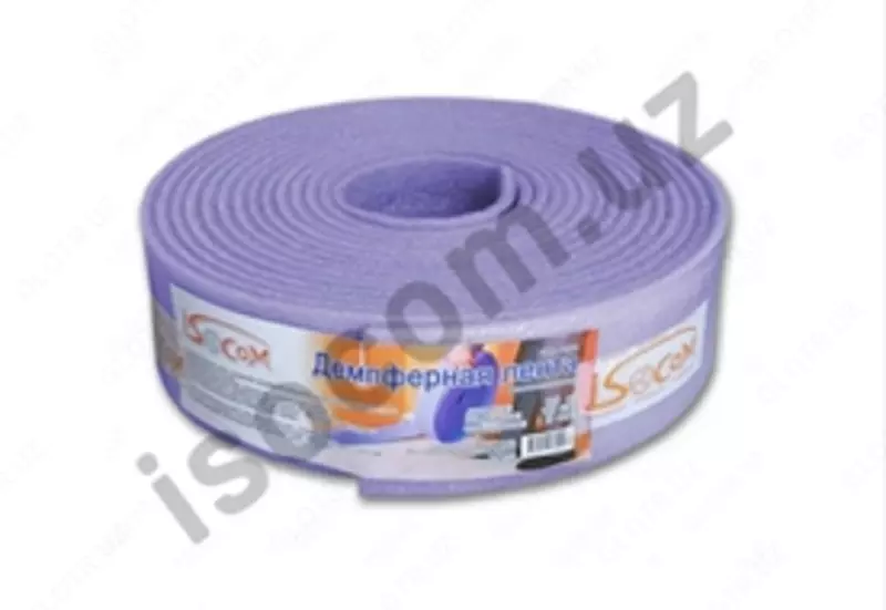  Демпферная лента из самоклеящегося вспененного полиэтилена ПК5х10х10 - 