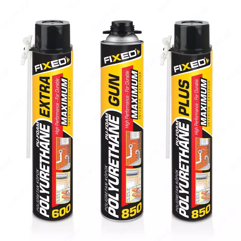 Монтажная пена Fixed F1000T 1000гр. (Профи) - от {0} сум