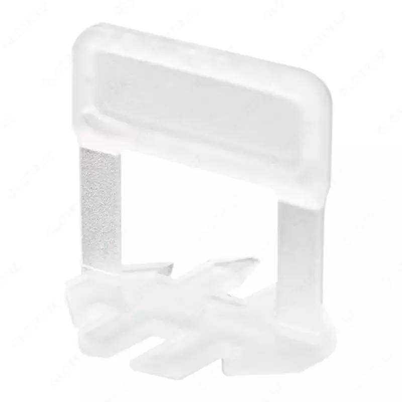 Система для выравнивания кафельной плитки из пластмасс: 1 мм ЗАЖИМ (100шт)