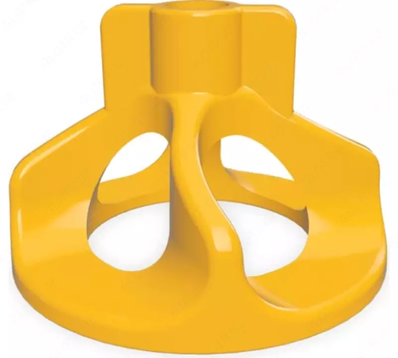 Система для выравнивания кафельной плитки из пластмасс жёлтый цвет . КЛИН (100шт) ТОРНАДО