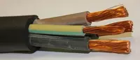 Кабель силовой гибкий (шланговый) с экраном 6кВ КГЭ 3х120+1х35-6