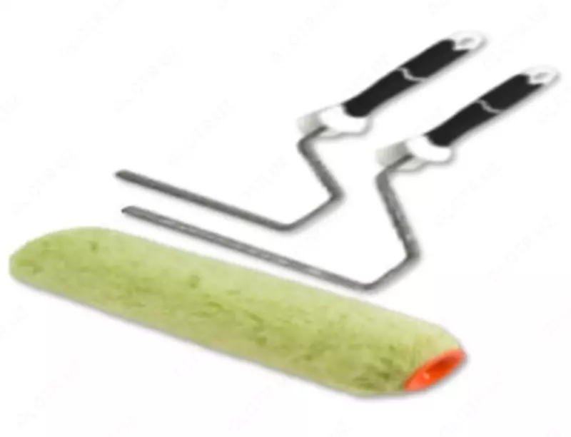 Ручки для валиков серии Black-White (бюгель 8 мм) ширина 180 мм  оцинкованная  двухкомпонентная ручка (2К)