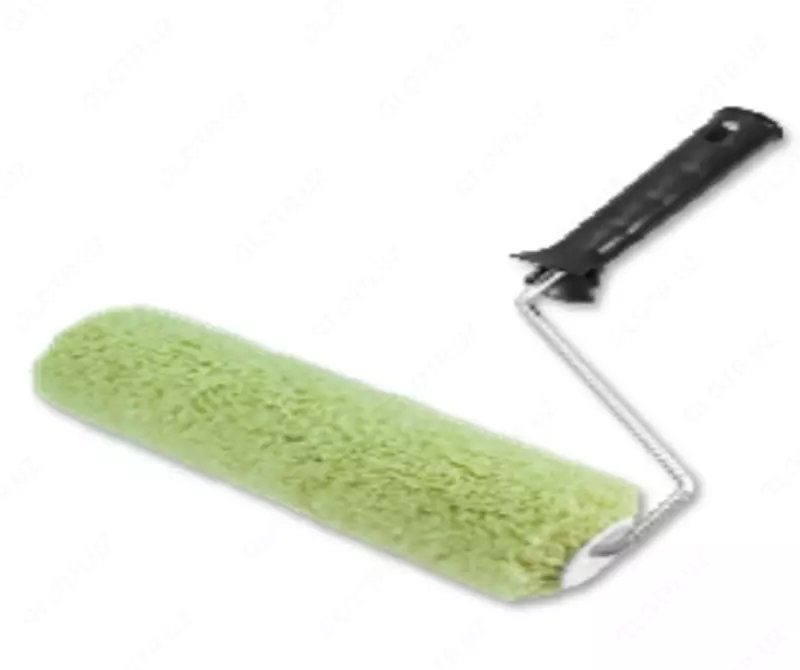  Валики серии Black Edition ширина ролика 240 мм  d 42 мм  бюгель 6 мм  ворс 18 мм  полиакрил зеленый - 