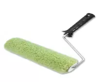  Валики серии Black Edition ширина ролика 250 мм  d 42 мм  бюгель 6 мм  ворс 18 мм  полиакрил зеленый - 