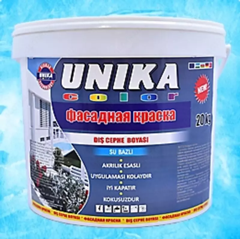 UNIKA FASAD ФАСАДНАЯ ЭМУЛЬСИЯ 3.5кг.