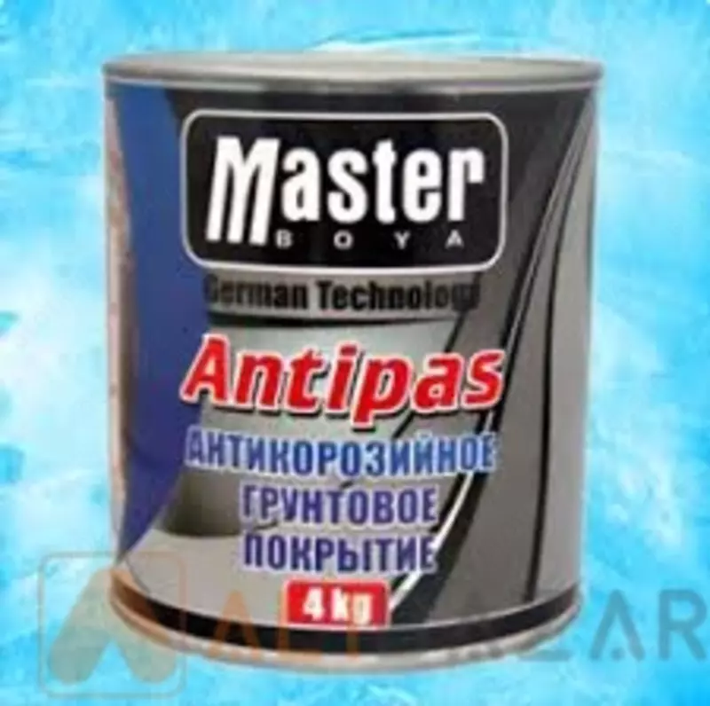  Master АНТИКОРРОЗИЙНАЯ ГРУНТОВКА (СЕРАЯ БЕЛАЯ СВЕТЛО-СЕРАЯ) 25кг. - 