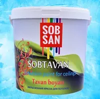 SOBTAVAN ПОТОЛОЧНАЯ КРАСКА 10кг - 151 331.4 so'm