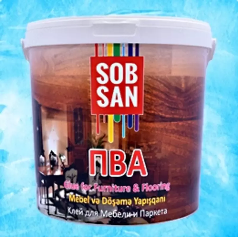 SOBSAN ПВА УНИВЕРСАЛЬНЫЙ КЛЕЙ 0.85кг.
