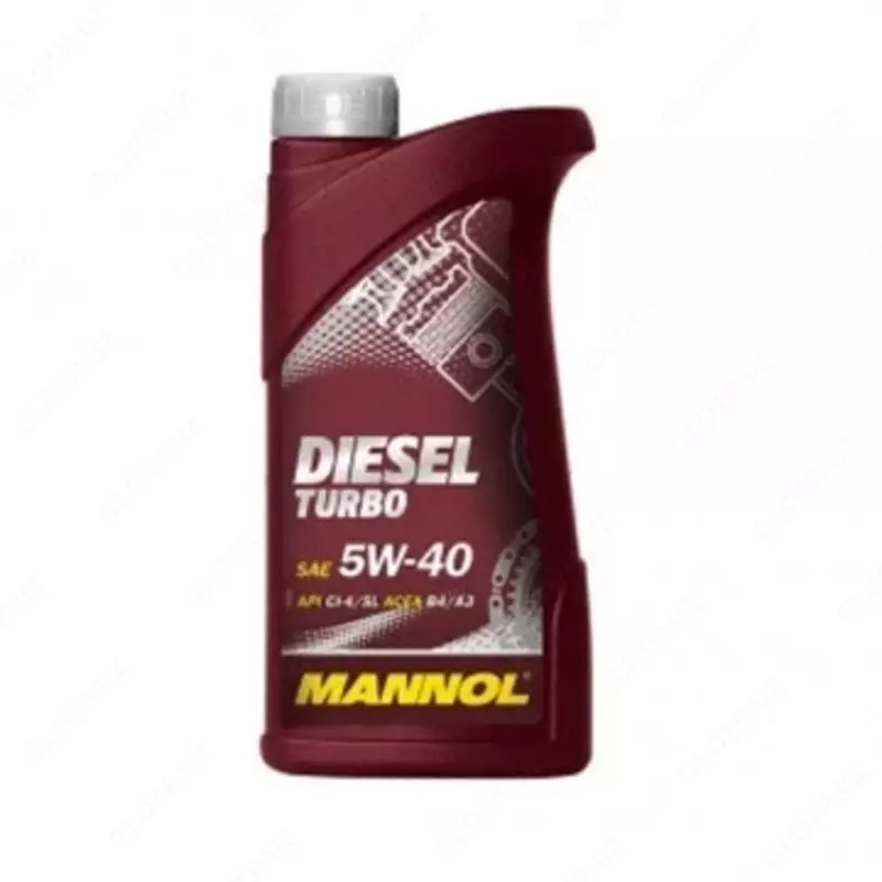 Синтетическое моторное масло Mannol DIESEL TURBO 5w40 API CI-4/SL 5л.