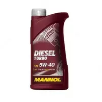 Синтетическое моторное масло Mannol DIESEL TURBO 5w40 API CI-4/SL 5л.