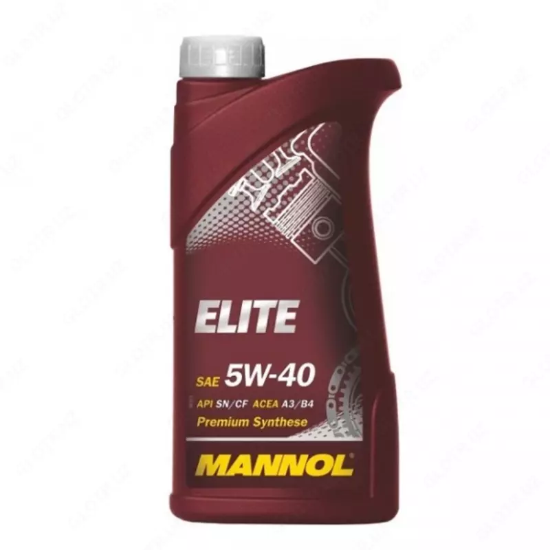 Синтетическое моторное масло Mannol ELITE 5w40 API SN/CF 5л.
