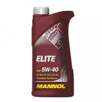 Синтетическое моторное масло Mannol ELITE 5w40 API SN/CF 5л.