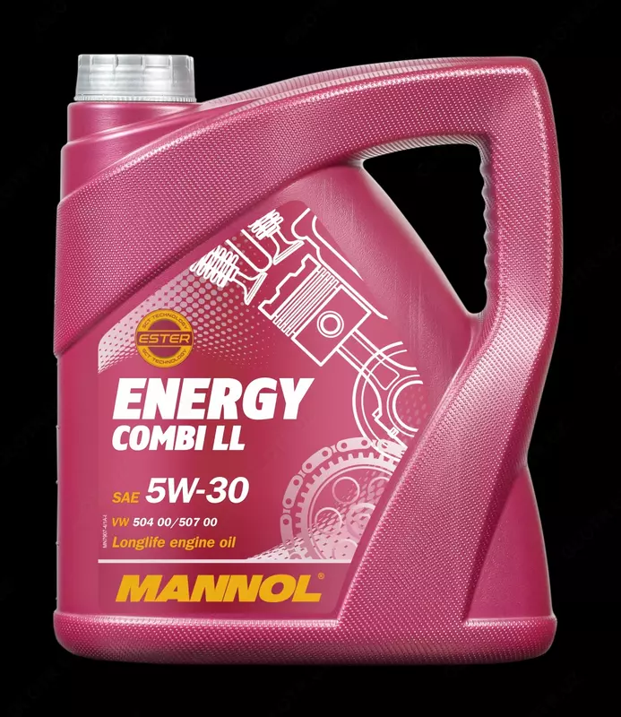 Синтетическое моторное масло Mannol ENERGY Combi LL 5w30 API SN/CF 4л.