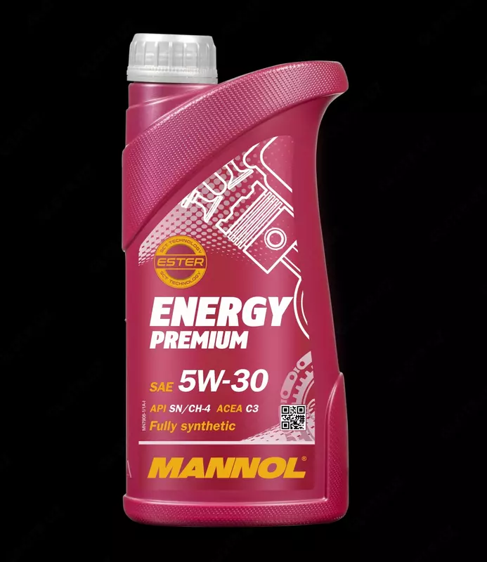 Синтетическое моторное масло Mannol ENERGY Premium 5w30 4л.