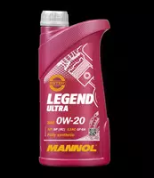  Синтетическое моторное масло Mannol LEGEND ULTRA 0w20 1л. - 