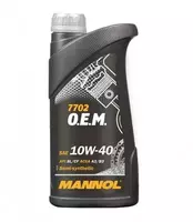 Полусинтетическое моторное масло Mannol 7702 O.E.M. for Chevrolet Opel 10W-40 1л Metal