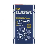 Полусинтетическое моторное масло Mannol CLASSIC 10w40 API SN/CF 3л.