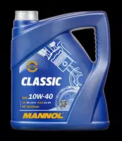  Полусинтетическое моторное масло Mannol CLASSIC 10w40 API SN/CF 4+1л. - 