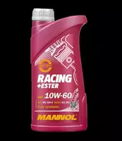  Полусинтетическое моторное масло Mannol Racing+Ester 10W-60 1л. - 