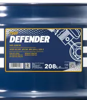  Полусинтетическое моторное масло Mannol STAHLSYNT DEFENDER 10w40 API SL/CF 208л. - 