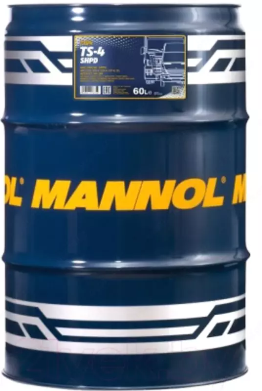 Моторные масла для грузовых машин и автобусов Mannol TS-1 15w40 SHPD API CH-4/CG-4/CF-4/SL 60л.