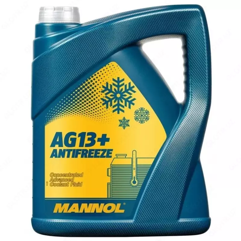 Антифриз Mannol AG 13 (желтый) 5л.