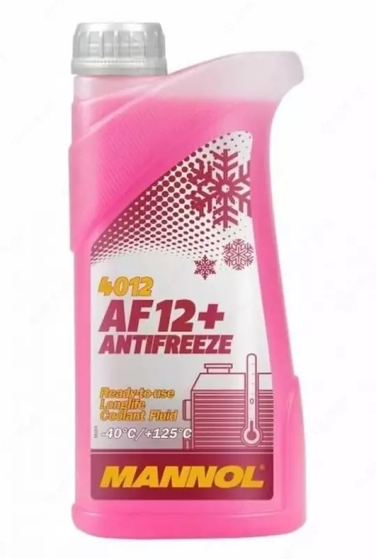 Антифриз Mannol AF12 (красный) 1л.