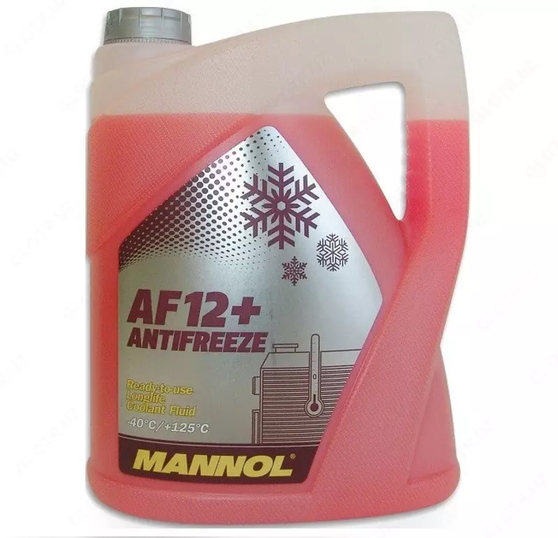 Антифриз Mannol AF12 (красный) 5л.