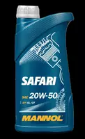  Минеральное моторное масло Mannol SAFARI 20w50 API SL/CF 1л. - 